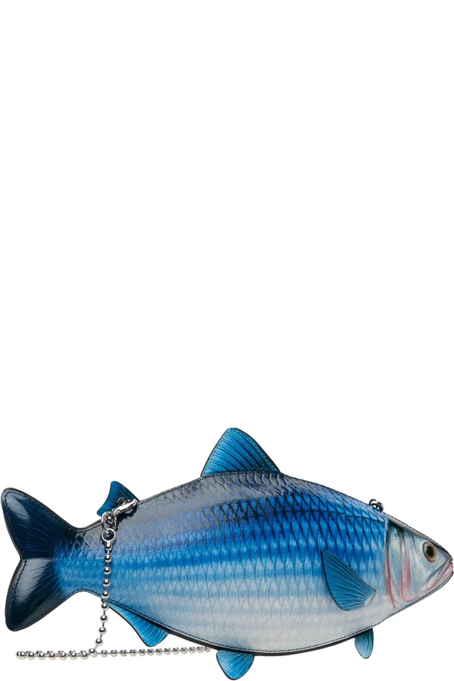 Moschino Blue Fish Bag, photo 2 of 4 from SSENSE