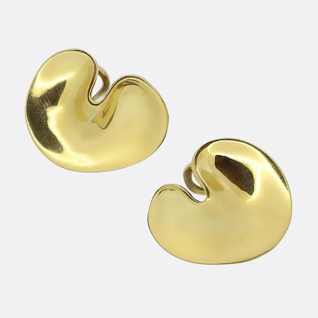 Tiffany & Co. Lily Pad Earrings from The Vintage Jeweller