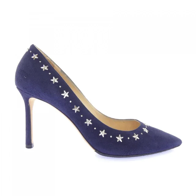 Jimmy Choo Pumps in Navy type 37 from KOMEHYO