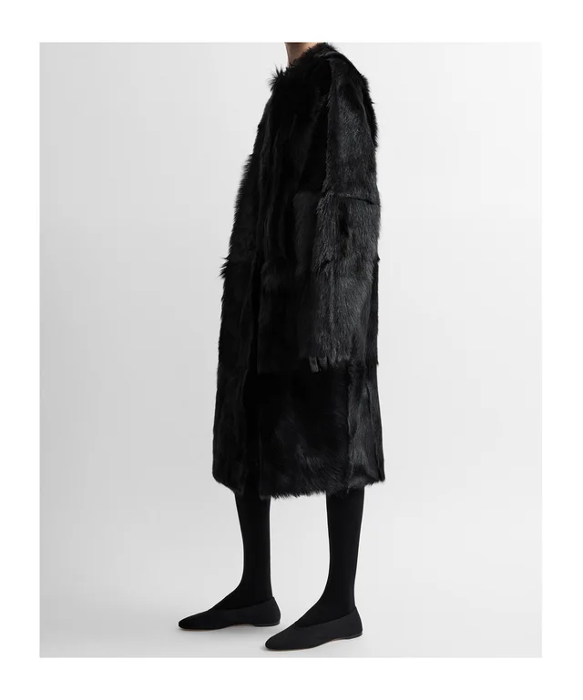 Toteme Structured shearling coat, photo 4 of 6 from SENSER