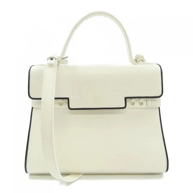 Delvaux Tempete B Illusion Box Calf Bag Leather Handbag Tempetebillusion in white Box leather from Grailed, photo 1 of 1