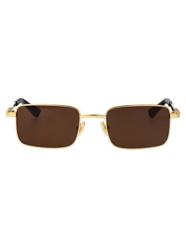 Bottega Veneta Bv1469s Gold Metal Sunglasses in Gold from HEWI
