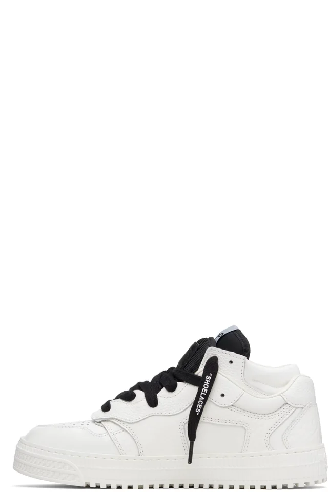 Off-White White & Black 3.0 Floating Arrow Sneakers, photo 3 of 3 from SSENSE