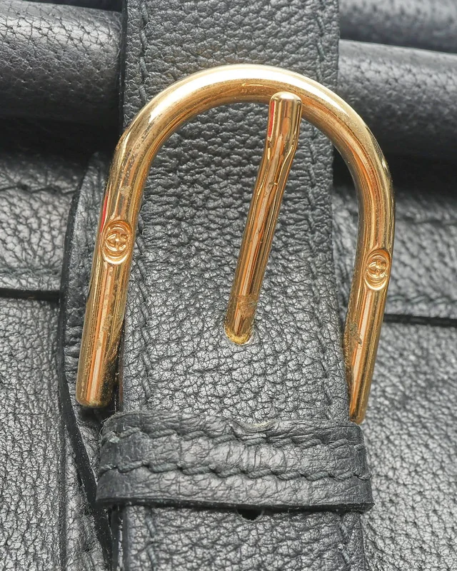 Gucci GG Leather Weekend Bag in Leather from A Retro Tale, photo 8 of 11