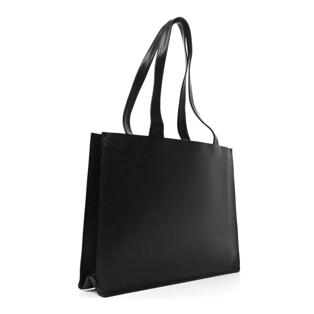 Chanel Caviar CC Tote Black in Black Caviar leather from FASHIONPHILE, photo 3 of 10