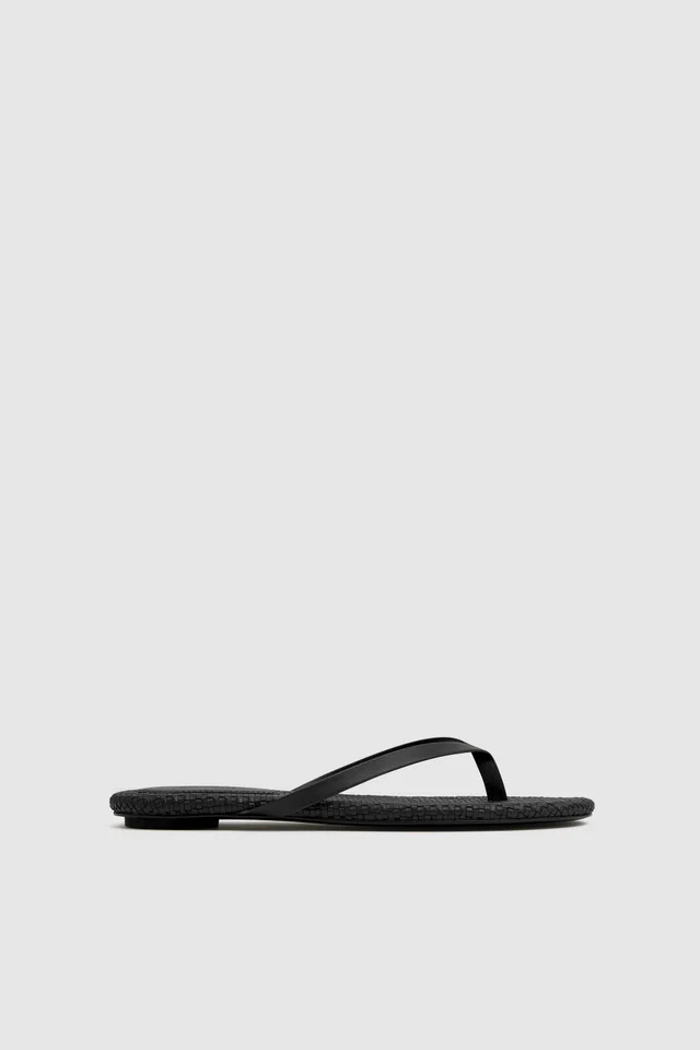 St Agni Woven Flip Flop - Black from St. Agni, photo 1 of 1