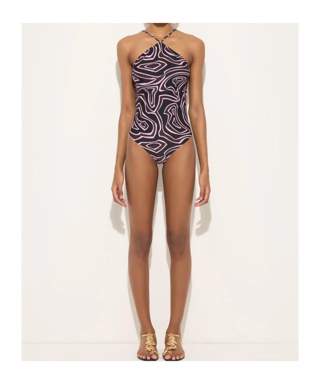 Emilio Pucci Labirinto Print Swimsuit, photo 2 of 5 from SENSER