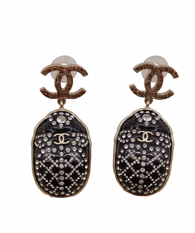Chanel Scarab Earrings from Luxury Promise