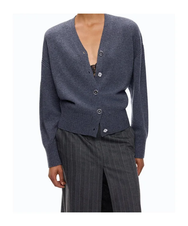 Pinko ribbed-trim V-neck cardigan, photo 2 of 5 from SENSER
