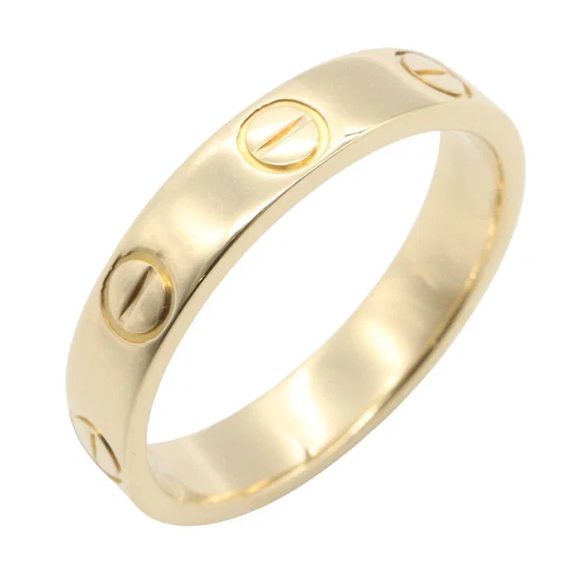 Cartier Mini Love Ring Au750 Ring Size 7.5 from LuxUness