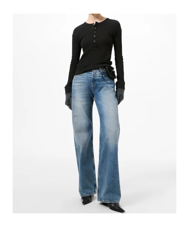 Our Legacy Gentle Henley Long Sleeve Top, photo 4 of 5 from SENSER