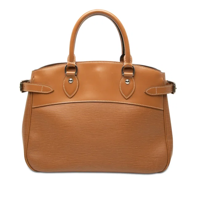 Brown Louis Vuitton Epi Passy PM Handbag in Brown Leather from Designer Revival