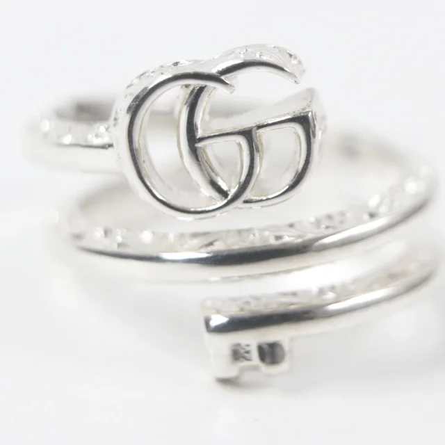 Gucci Double G key motif AG925 Ring in Silver 925Silver from LuxUness, photo 4 of 9