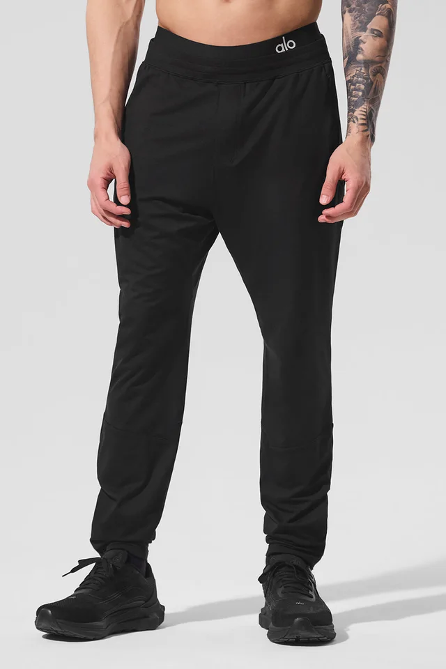 Alo Yoga Conquer React Performance Pant - Black in Black from Alo Yoga, photo 1 of 1