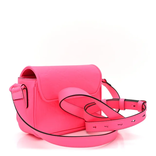 Gucci GG Rubber effect Super Mini Bag Pink in Pink Calfskin from FASHIONPHILE, photo 3 of 10
