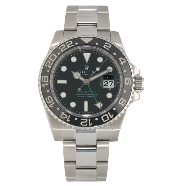 Rolex GMT Master II 116710 LN 40mm Stainless Steel Watch from H&T