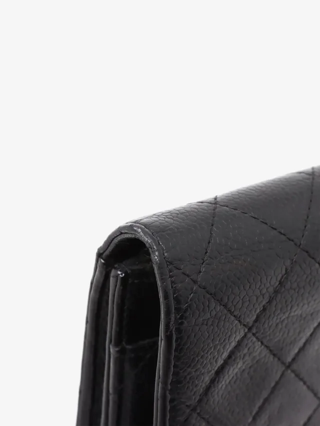 Chanel Black 2016 caviar Wallet-on-Chain in Black Caviar leather from Sign of the Times, photo 9 of 14