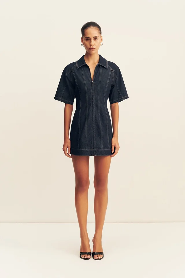 Shona Joy RITA SHORT SLEEVE STRUCTURED MINI DRESS from Shona Joy, photo 1 of 1