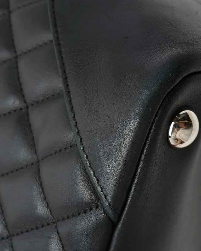 Chanel Quilted Cambon Tote Bag in Calfskin from A Retro Tale, photo 6 of 11