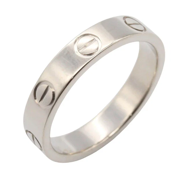 Cartier Mini Love Ring Au750 Ring Size 8 from LuxUness