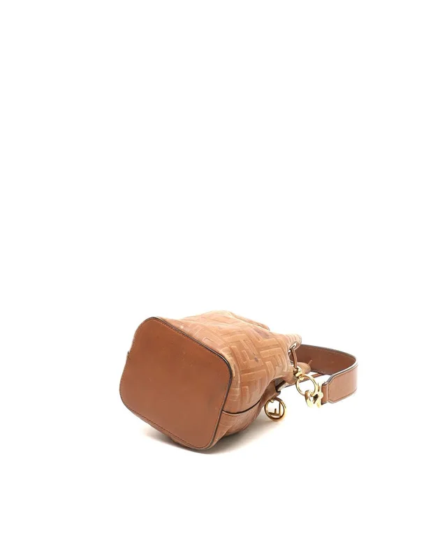 Fendi Mini Mon Tresor Bucket Bag in Leather from A Retro Tale, photo 3 of 12
