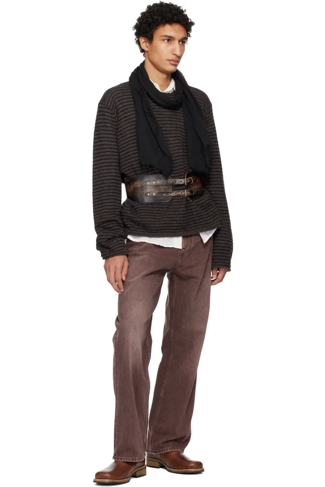 OUR LEGACY Black Cottage Scarf, photo 2 of 2 from SSENSE