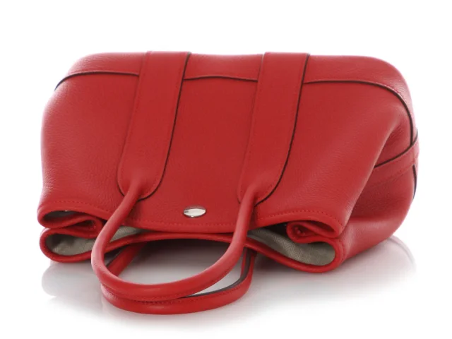 Hermès Rouge Radieux Togo Garden Party Neo 23 in Red Togo leather from Ann's Fabulous Finds, photo 8 of 11