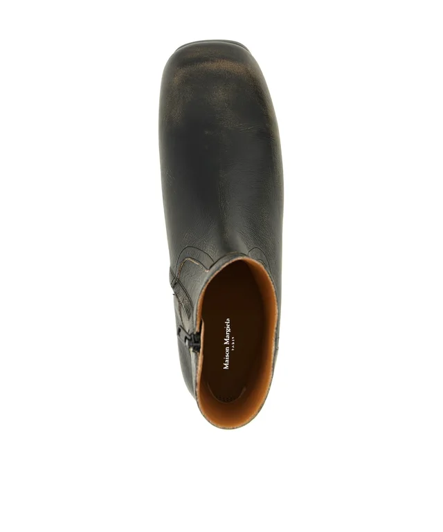 Maison Margiela Vintage Leather Ankle Boots, photo 4 of 4 from SENSER