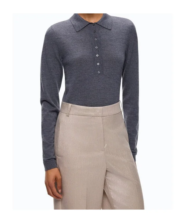 Pinko fine-knit long-sleeve bodysuit, photo 4 of 4 from SENSER