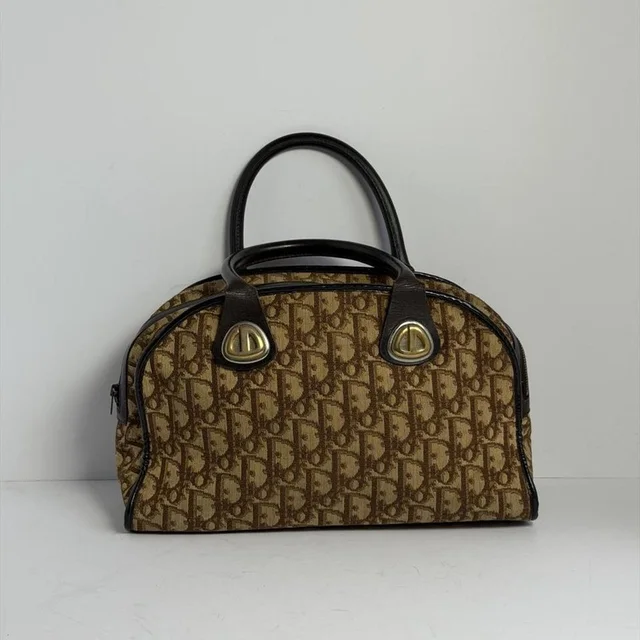 Dior Women's Bag - Brown/Multi in brown|red|multicolor from Depop, photo 1 of 1