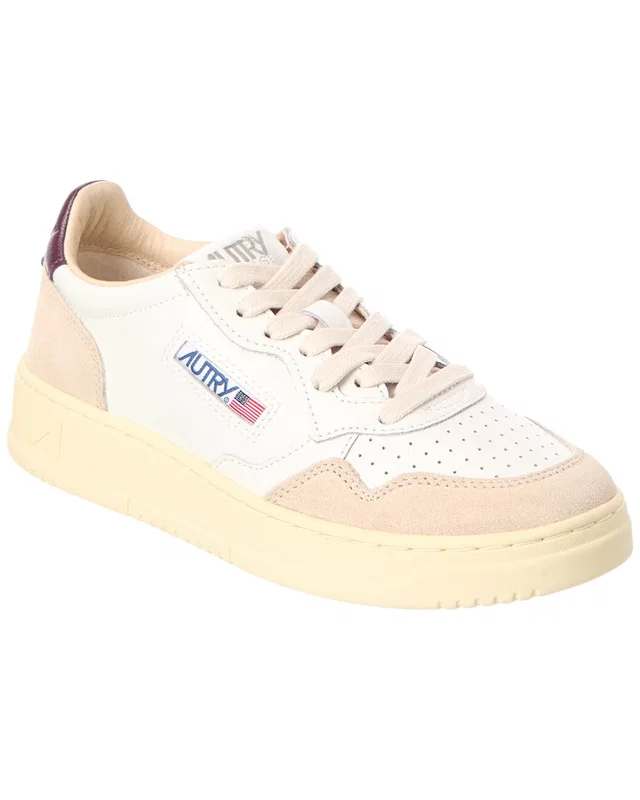 Autry Medalist Leather & Suede Sneaker, image 1 of 1 from Rue La La