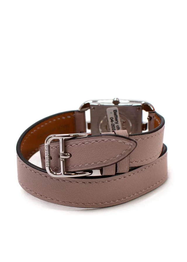 Hermès Glycine Anchor Chain Small Model Cape Cod Watch with Double Tour Strap in Leather from HEWI, photo 4 of 10