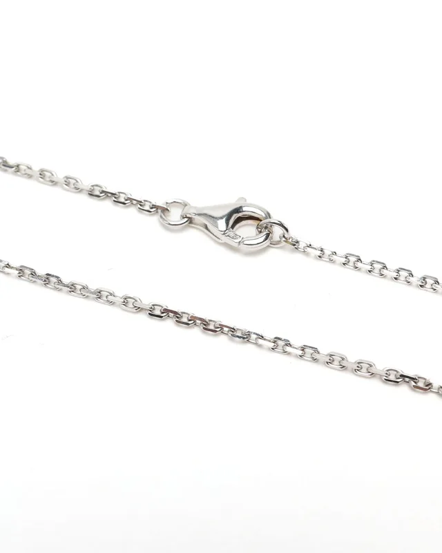 Chanel Camellia Diamond 18kt White Gold Necklace in White from A Retro Tale, photo 4 of 4