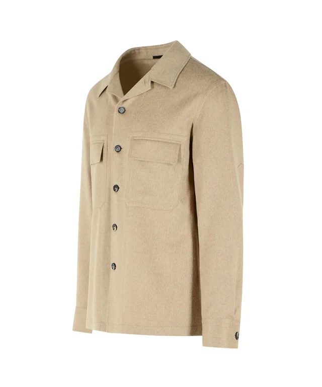 Zegna Long-sleeve shirt jacket, photo 2 of 3 from SENSER