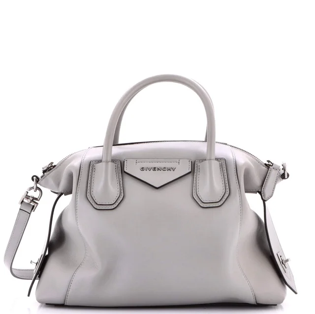 Givenchy Small Antigona Soft Bag Leather in gray Leather from Poshmark, photo 1 of 1
