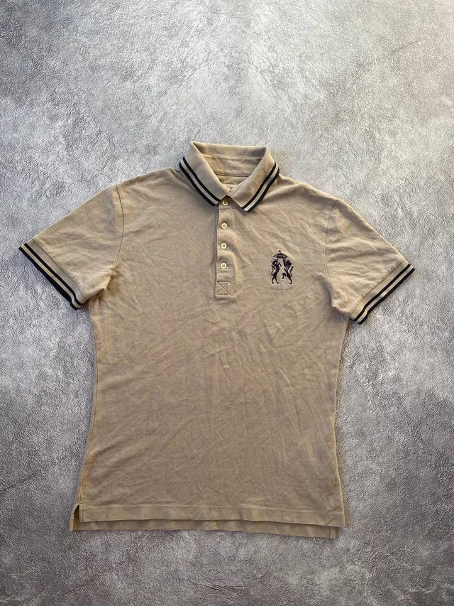 Vivienne Westwood Polo Logo Orb Beige Size M in white|neutral from Grailed