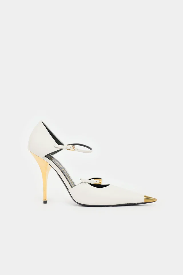 Tom Ford Leather D'Orsay Heel in Leather from VSP Consignment