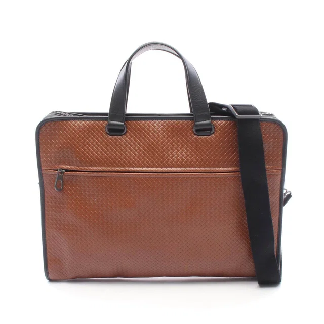 Bottega Veneta Intrecciato Leather 2way Briefcase in Woven leather from LuxUness