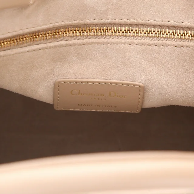 Dior Book Tote (small) in Beige Leather from Collector Square, photo 3 of 4