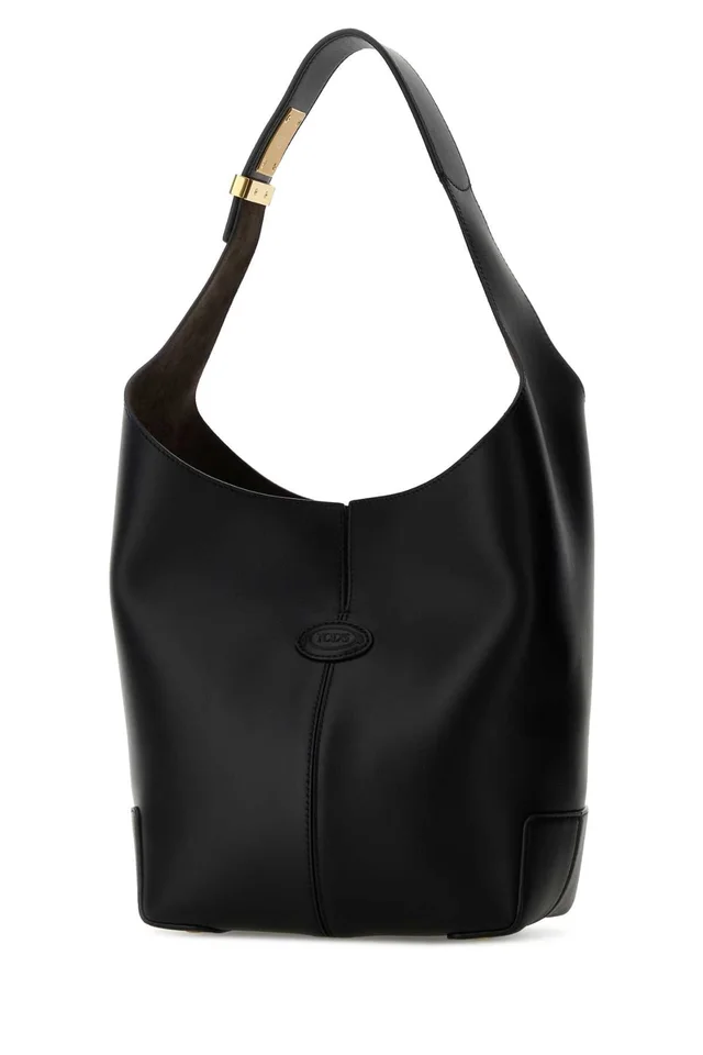 Tod's Sacca Bucket Bag — Black in Black Calfskin from HEWI, photo 2 of 2