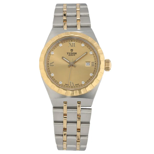 Tudor Royal 28303 28mm Bi-Colour Watch from H&T