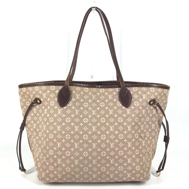 Louis Vuitton Tote Bag Neverfull MM Monogram Idylle Sepia Red in Red from The Reluxe