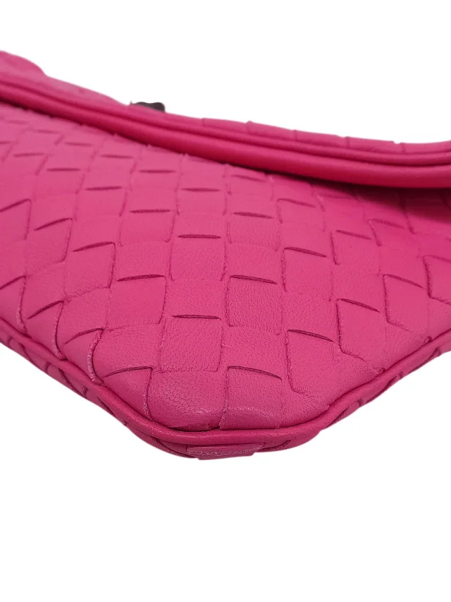 Bottega Veneta Intratech shoulder bag pink from VINTAGE QOO TOKYO, photo 7 of 10