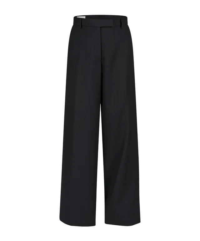 Wide-leg straight-cut casual trousers, image 1 of 1 from SENSER