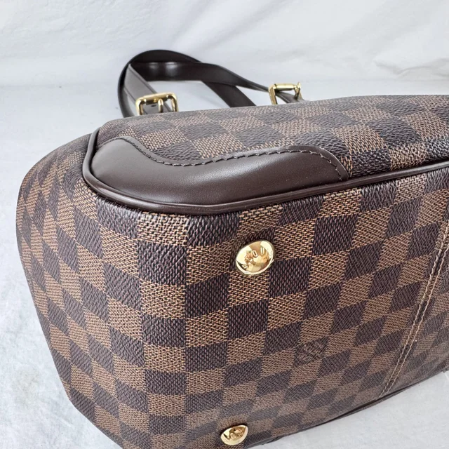 Louis Vuitton Verona MM Damier Ebene Bag in Brown Canvas, Leather, Metal from Reowned, photo 9 of 10