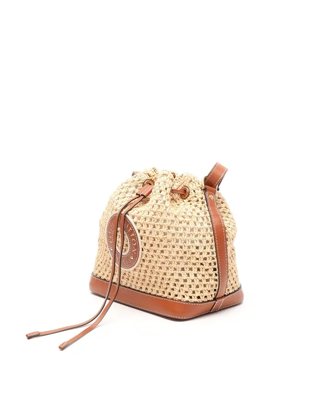 Louis Vuitton Raffia Noé BB Bag in Raffia from A Retro Tale, photo 2 of 8