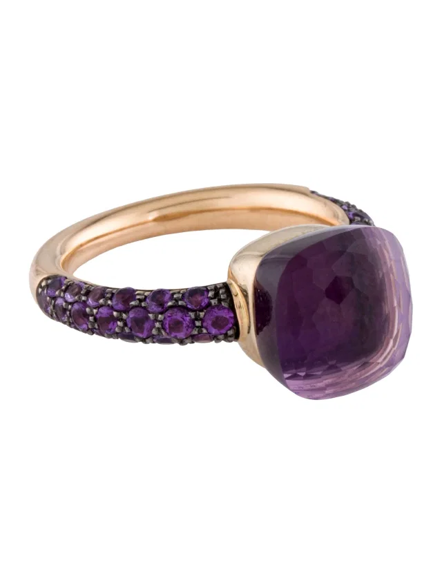 Pomellato 18K Amethyst Nudo Ring in multicolor from The RealReal