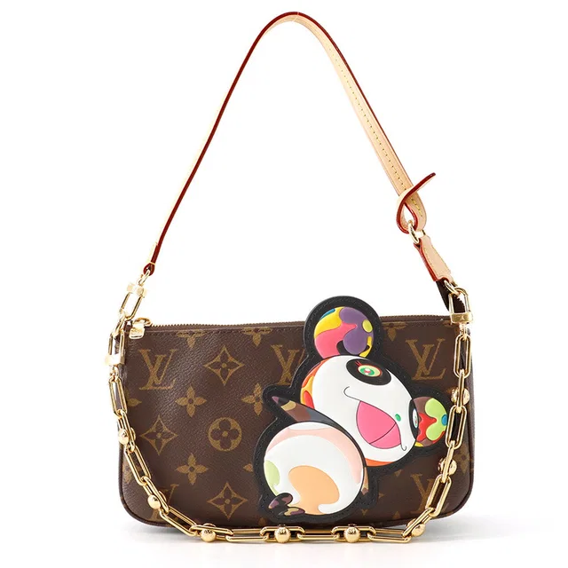 Louis Vuitton × TM Pochette Accessoires RedM13440 Monogram Panda Takashi Murakami from GALLERY RARE