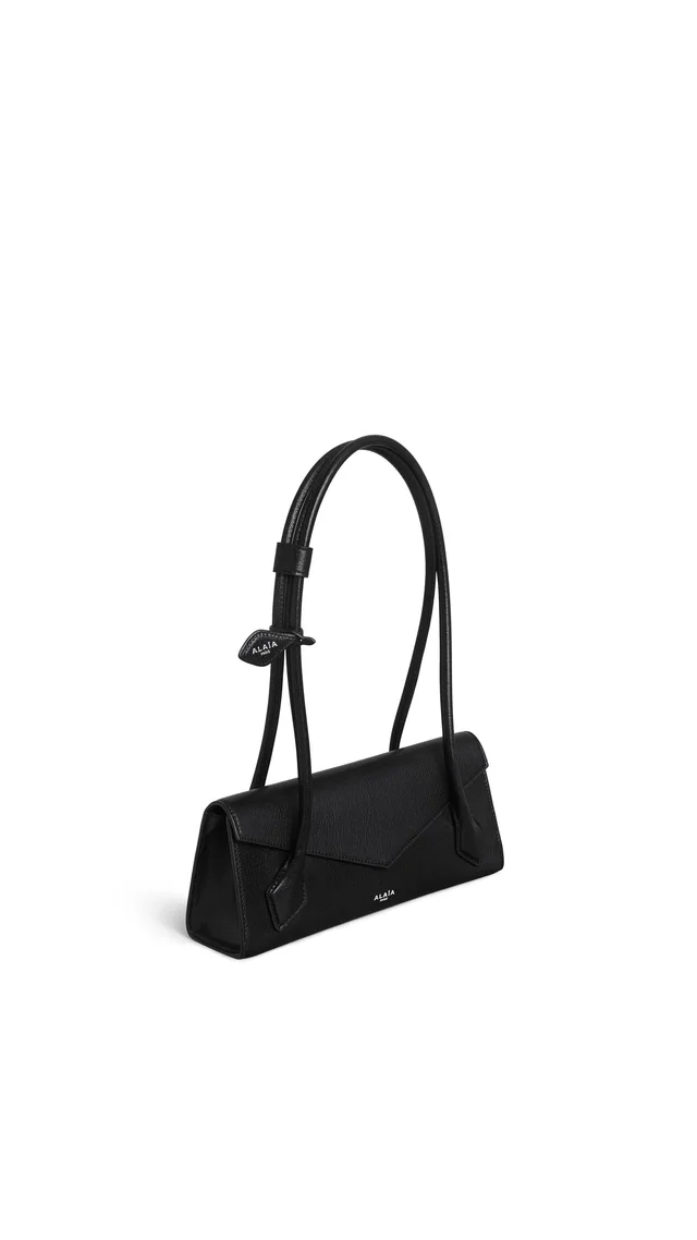 Alaia LE TECKEL FLAP SMALL BAG IN SHINY GOATSKIN, photo 2 of 4 from SENSER