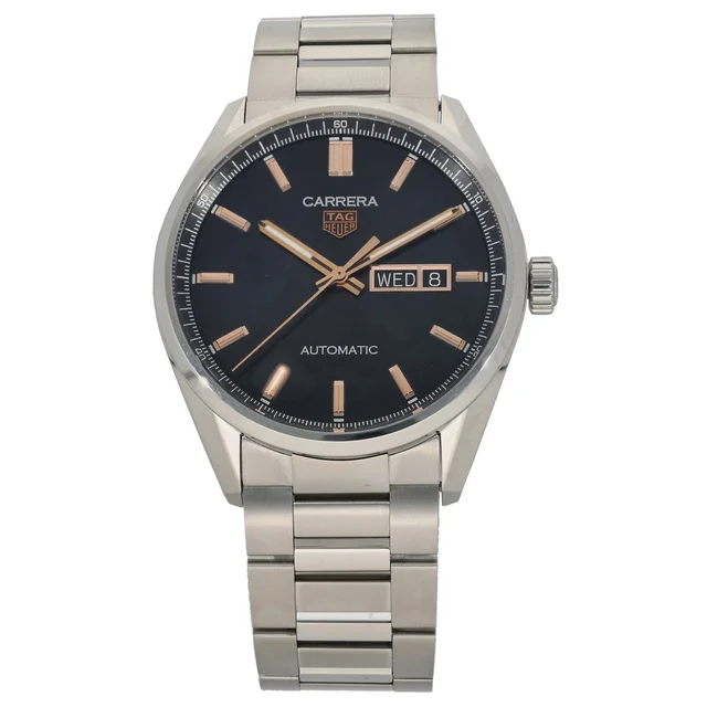 TAG Heuer Carrera WBN2013 41mm Stainless Steel Watch from H&T